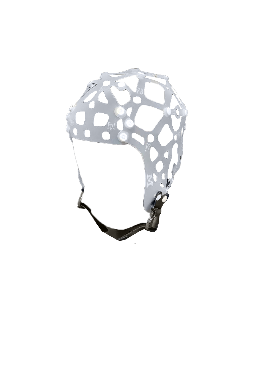 Medical-grade EEG cap and structured acquisition setup
